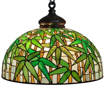 Tiffany Studios "Bamboo" Chandelier