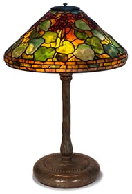 Tiffany Studios "Geranium" Table Lamp