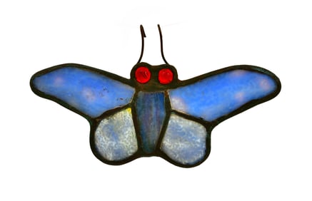 Tiffany Studios "Moth" Lamp Screen