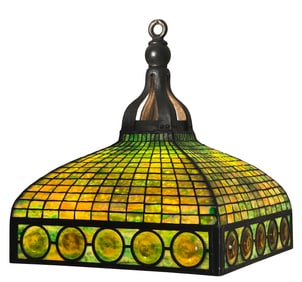 Tiffany Studios "Bull's Eye" Chandelier