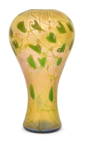 Tiffany Studios Favrile Glass "Millefiori" Vase