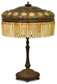 Tiffany Studios "Jeweled Prism" Table Lamp