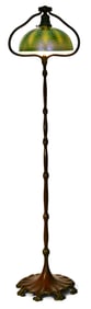 Tiffany Studios "Harp" Floor Lamp