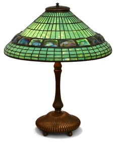 Tiffany Studios "Turtle-Back" Table Lamp