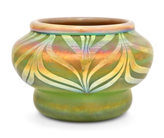 Tiffany Studios Decorated Cabinet Vase