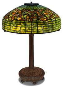 Tiffany Studios "Oak Leaf" Table Lamp