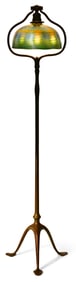 Tiffany Studios "Harp" Floor Lamp