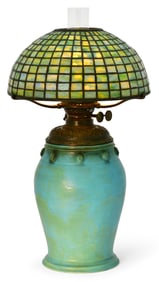 Tiffany Studios "Geometric" Table Lamp