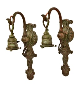 Tiffany Studios, A Pair of Sconces