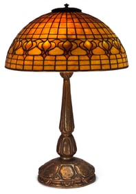 Tiffany Studios Dichroic "Pomegranate" Table Lamp
