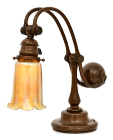 Tiffany Studios Counter-Balance Desk Lamp