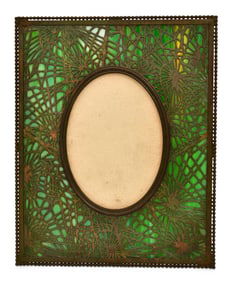 Tiffany Studios "Pine Needle" Picture Frame