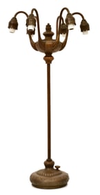 Tiffany Studios Six-Light "Lily" Table Lamp Base