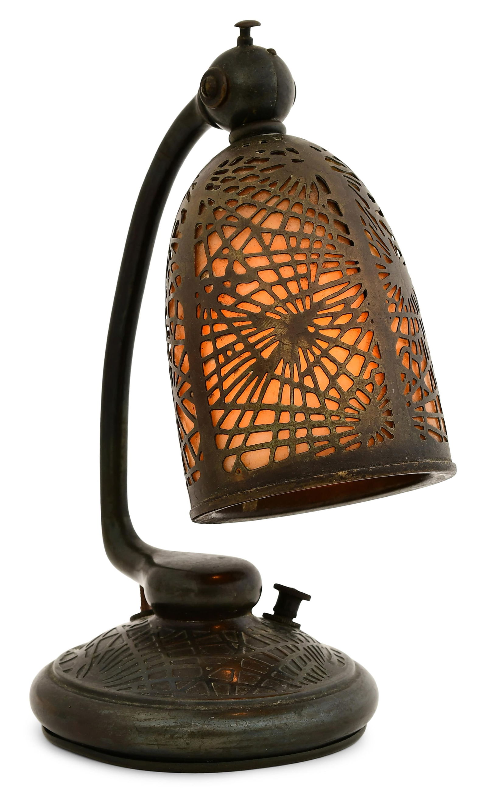 Tiffany Studios "Pine Needle" Desk Lamp (1 of 7)