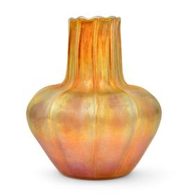 Tiffany Studios Favrile Glass Vase