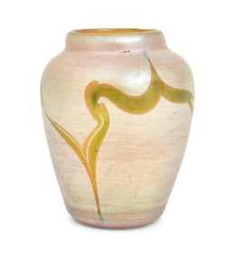 Tiffany Studios Decorated Cabinet Vase