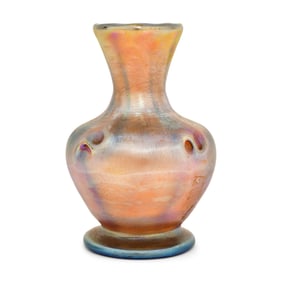 Tiffany Studios Favrile Glass Cabinet Vase