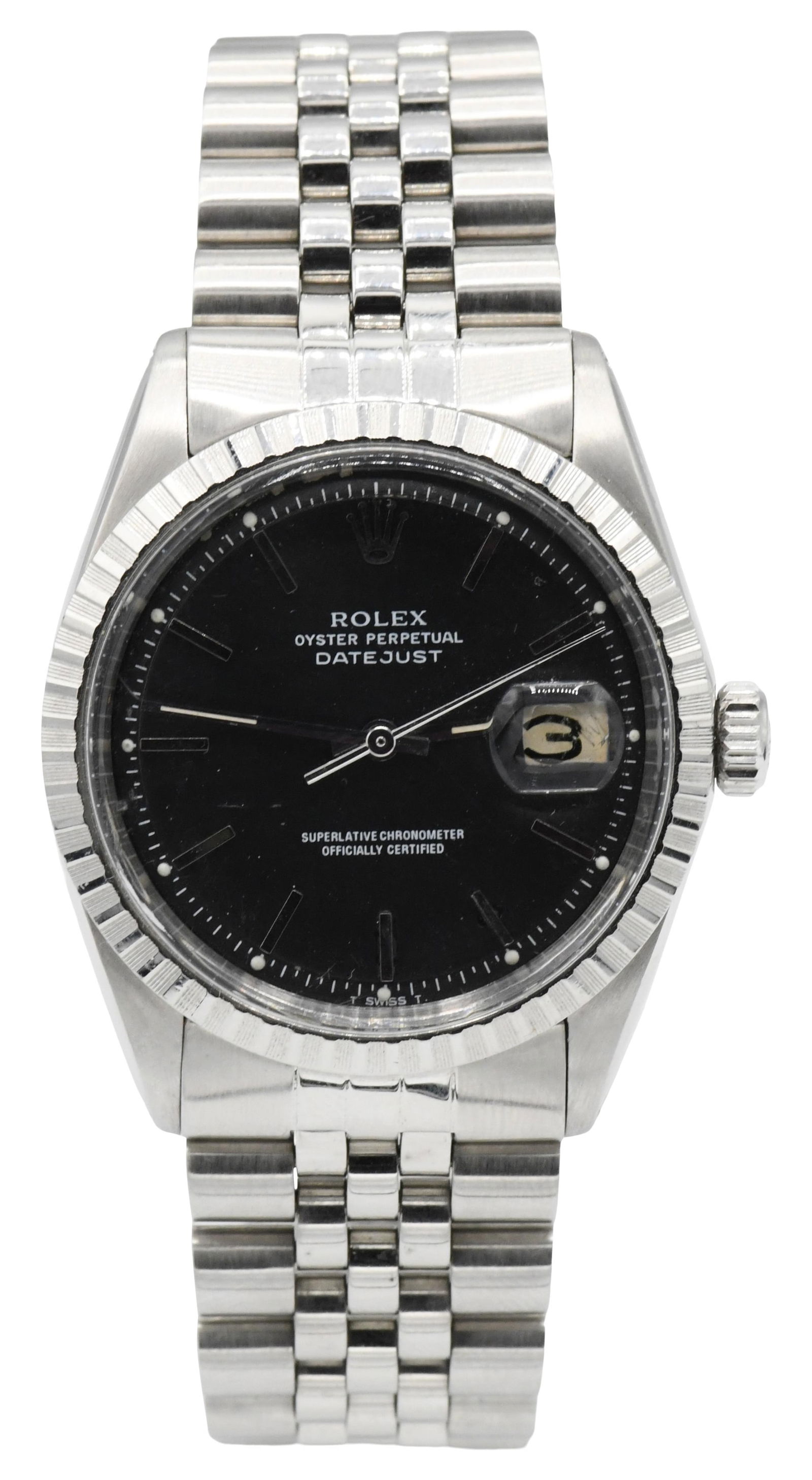 Rolex Datejust, Reference 1601-3, Stainless Steel Wristwatch, Circa 1974 (1 of 4)