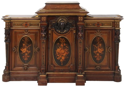 Attr. Herter Brothers (New York, 1864-1906), Parlor Cabinet