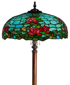 Duffner & Kimberly "Water Lily" Floor Lamp