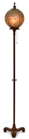 A Rare Handel "Birds In Flight" Floor Lamp