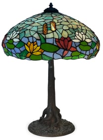 Wilkinson Co. "Water Lily" Table Lamp