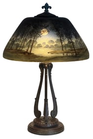 Handel Moonlit Landscape Table Lamp