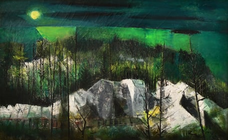 William Thon (American, 1906-2000), "The Overlook"