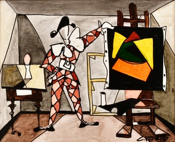 Claude Venard (French, 1913-1999), "L'Amateur"