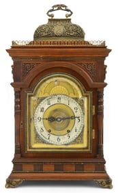 An Important Tiffany & Co. Makers Bracket Clock, Made for Charles W. Batchelor (1845-1910)