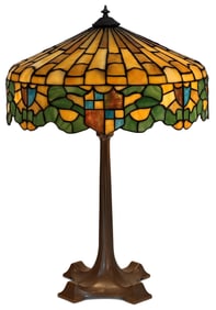 Gorham / Amboy Works "Shield" Table Lamp