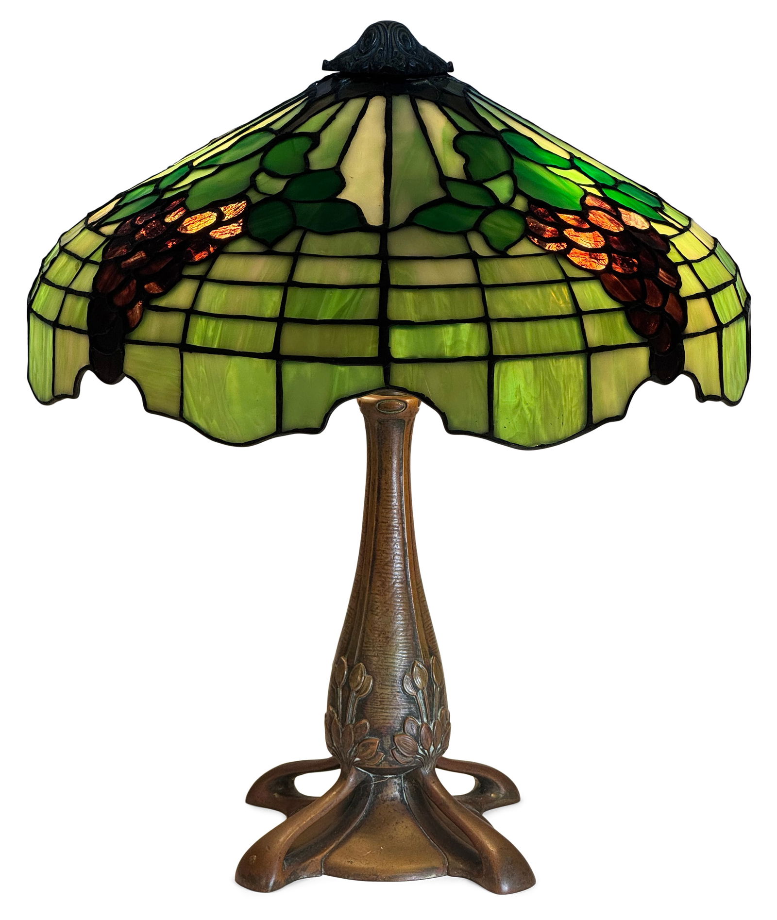 Gorham / Amboy Works "Grape" Table Lamp (1 of 6)