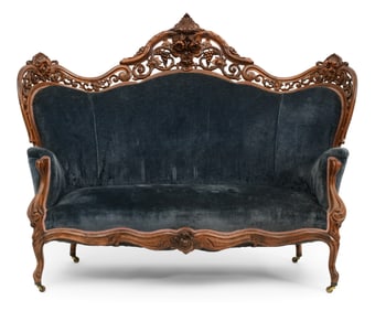 J. & J.W. Meeks Rosewood "Hawkins" Sofa