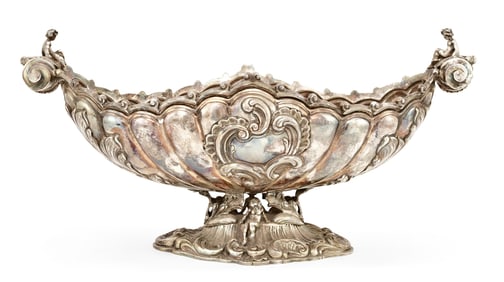 Italian Silver Centerpiece by Braganti