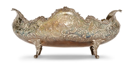 Continental Repousse 800 Silver Centerpiece