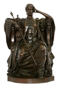Louis J. Convers (French, 1860-1915), "Justice"