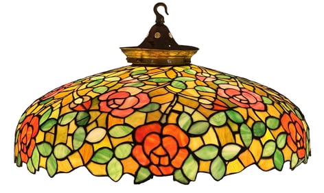 Chicago Mosaic Lamp Co. Floral Chandelier