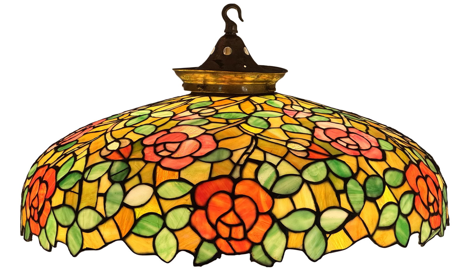 Chicago Mosaic Lamp Co. Floral Chandelier (1 of 5)