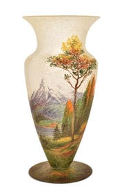 Handel "Teroma" Scenic Vase, Decorated by John Bailey