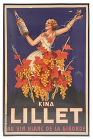 Robys (Robert Wolff), Kina Lillet Lithograph Poster