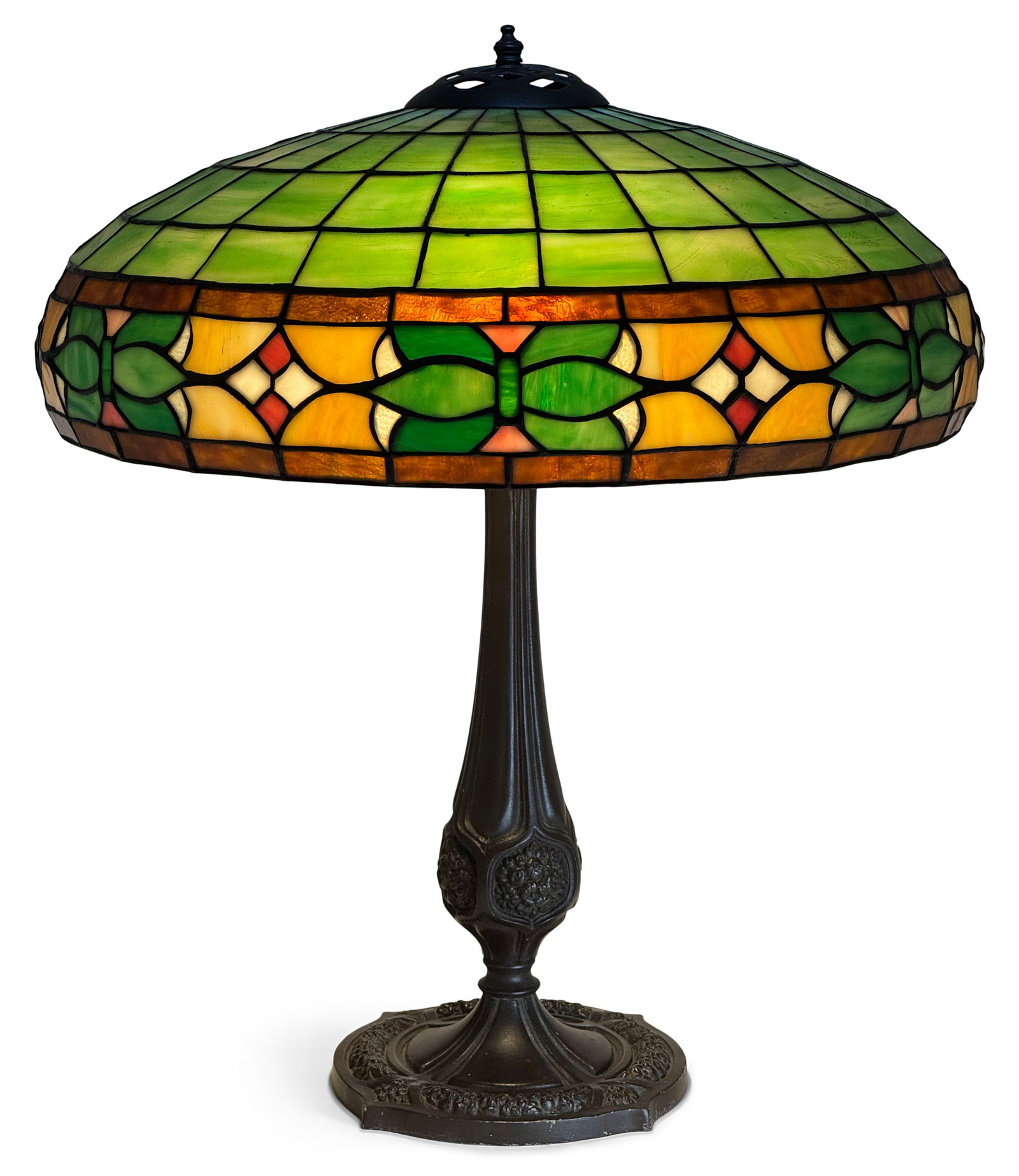 Wilkinson Co. Leaded Glass Table Lamp (1 of 5)