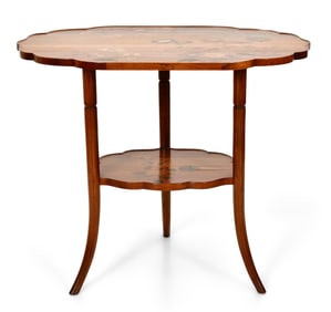 Émile Gallé (French, 1846-1904), Marquetry Table