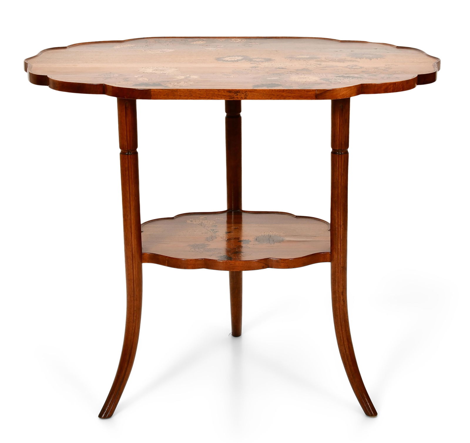 Émile Gallé (French, 1846-1904), Marquetry Table (1 of 7)