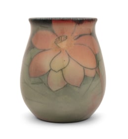 Rookwood Pottery Floral Vase, Decorated by Kataro Shirayamadani
