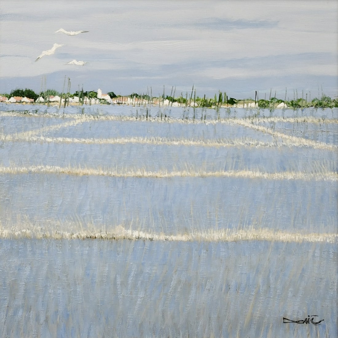 Dominique Dorie (French, b. 1958), "Le Marais Salins" (1 of 3)