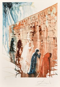 Salvador Dali (Spanish, 1904-1989), "The Wailing Wall"