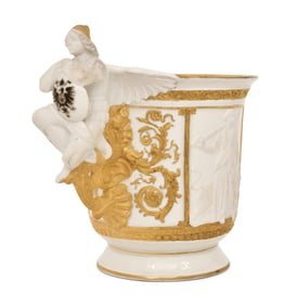 Berlin (K.P.M.) Porcelain Figural Cup