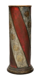 American Aesthetic Movement Mixed Metal Umbrella Stand