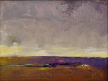 Ira Barkoff (American, 20th/21st Century), Expressionist Landscape