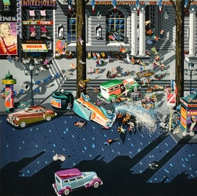Hiro Yamagata (Japanese/American, b. 1948), "Robbers II"